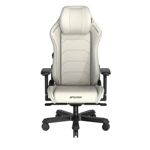 DXRacer Master XL Gaming Chair with 4D Lumbar Support & Adjustable Backrest - White