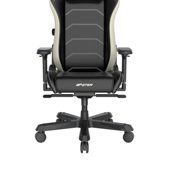 DXRacer Master XL Series Gaming Chair with 4D Lumbar Support & Adjustable Backrest - Black/White
