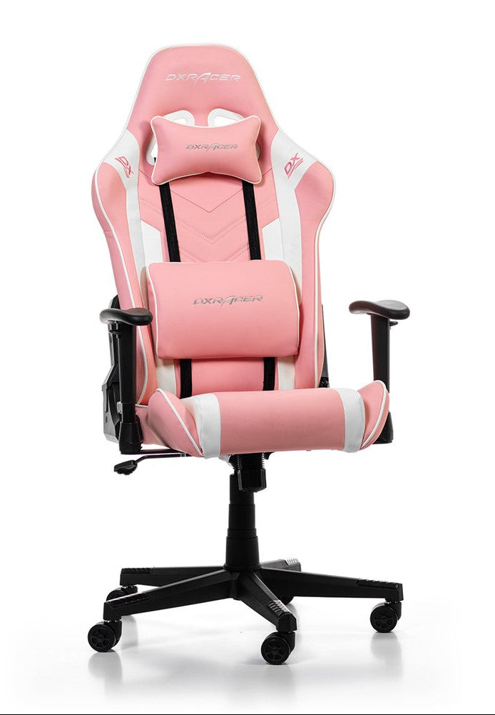 DXRacer P Series P132 Gaming Chair - Pink/White
