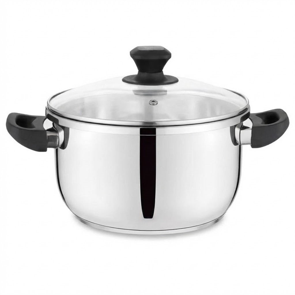 Daewoo 8L Pressure Cooker 3 in 1(Pressure - Steam - Normal) Premium Stainless Steel Performance for Faster, Healthier Cooking