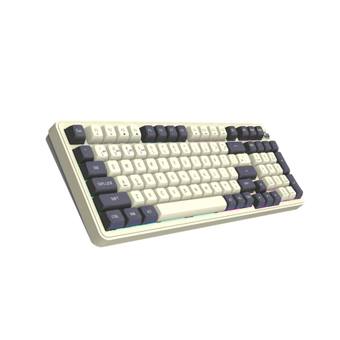 DarkFlash DF98 RGB Wireless Mechanical Gaming Keyboard – Linear Yellow Switch, Twilight