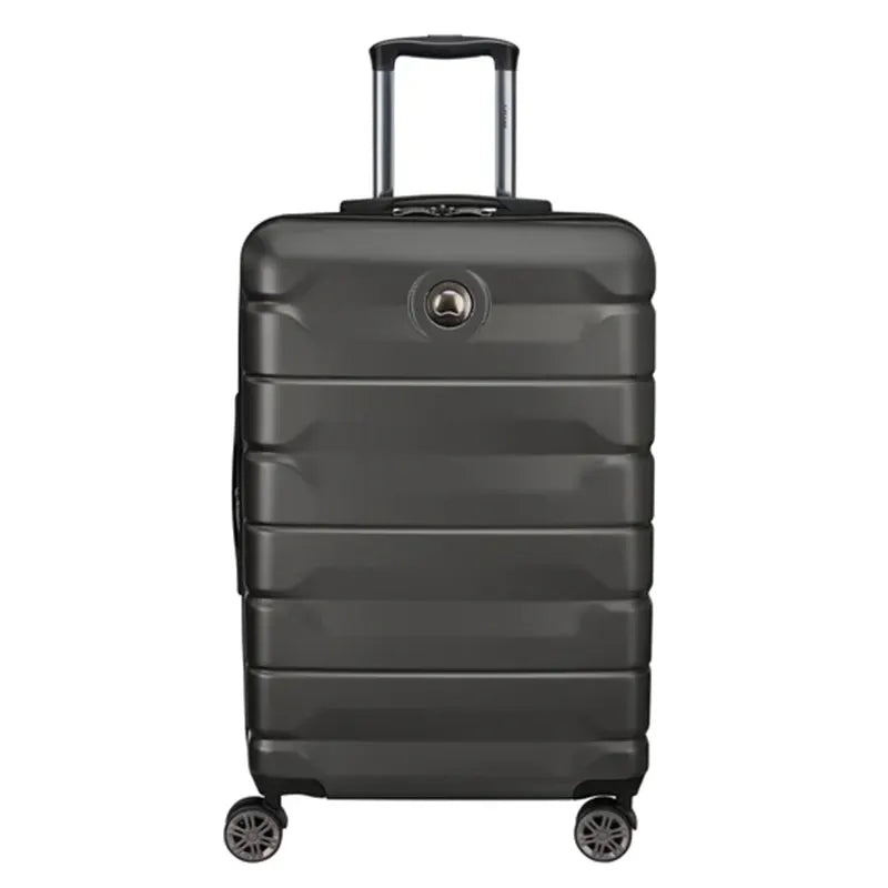Delsey Air Armour 68Cm 4 Double Wheel Exp Check Introlley Case - Black