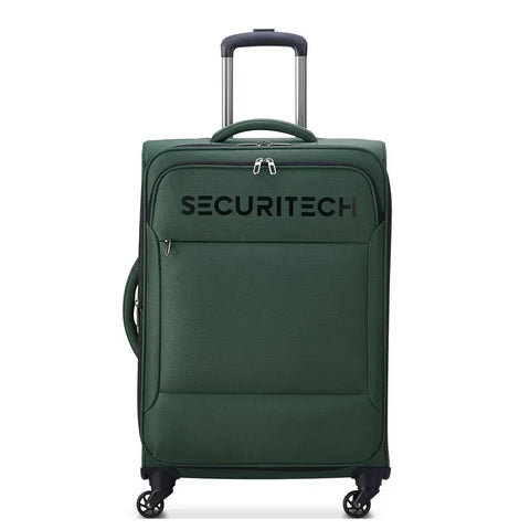 Delsey Paris Vanguard 82 CM Softcase 4 Double Wheel Expandable Trolley Luggage