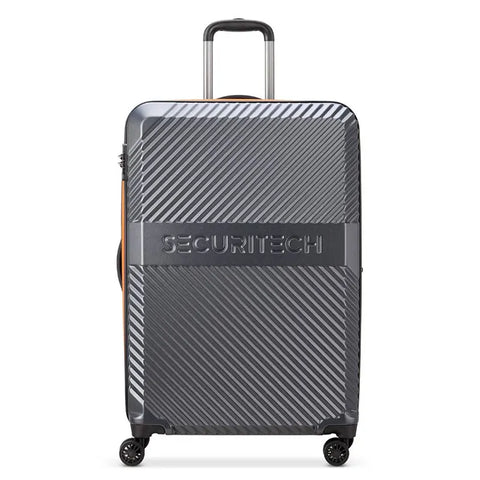Delsey Paris Securitech Patrol 82 cm 4 Double Wheel Expandable Luggage Trolley