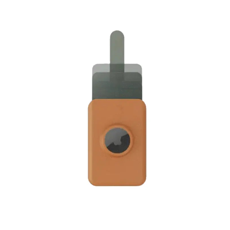 Design Nest Cardholder with AirTag Slot - Brown