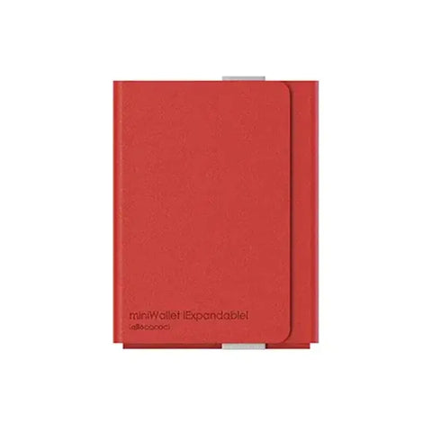 Design nest Mini Wallet Expandable - Red