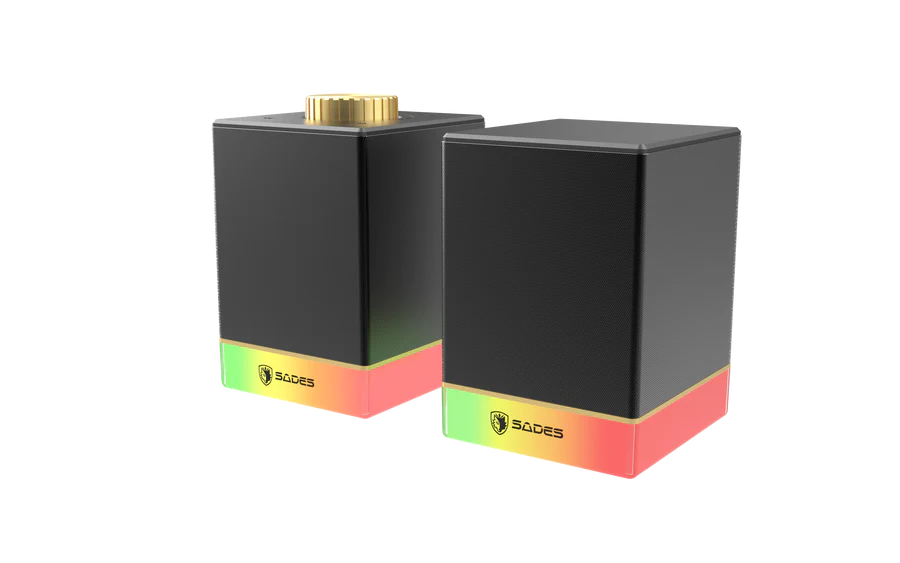 ساديس سماعات سطح مكتب ديونسين اس ايه-اس بي٠٢ ستيريو – أسود