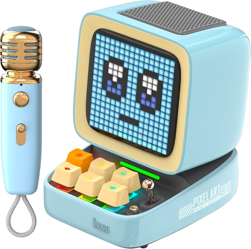 Divoom DitooMic Bluetooth Speaker with Microphone Karaoke Function