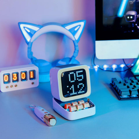 Divoom DitooMic Bluetooth Speaker with Microphone Karaoke Function