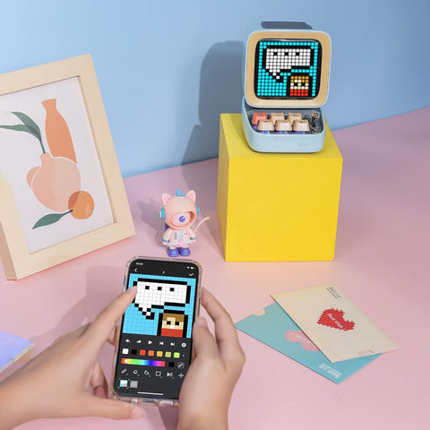 Divoom DitooMic Bluetooth Speaker with Microphone Karaoke Function