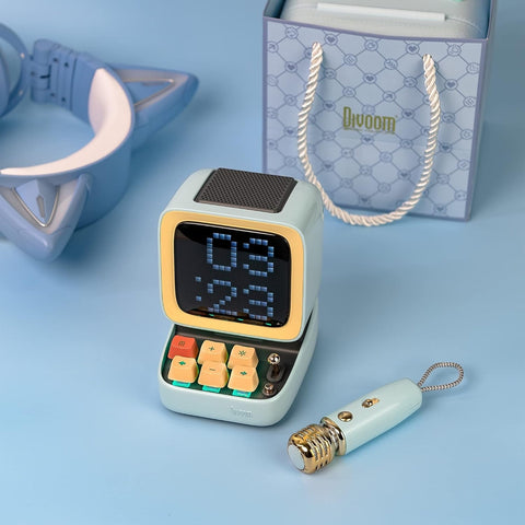 Divoom DitooMic Bluetooth Speaker with Microphone Karaoke Function