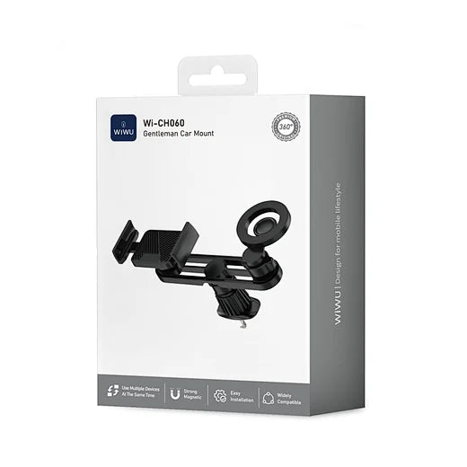 WiWU Gentleman Car Mount Wi-CH060 Dual-Phone Holder