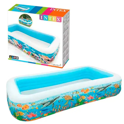 INTEX The Sealife Swim Center Pool - 58485NP - sized at 305 x 183 x 56 cm