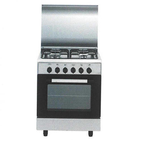 Flamegas Gas Cooker 55x40, 4 Burners, Stainless Steel