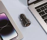 Engage, Dual Port Aluminium Alloy Car Charger (95W)