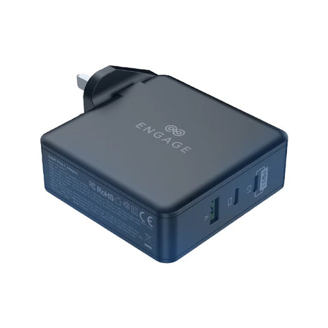 Engage, GaN 3-Port Charger/Adapter (140W)