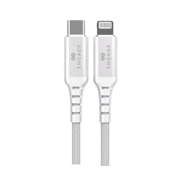 Engage, Fast Charging MFi-Certified Type-C to Lightning Cable (1 m, 18W)