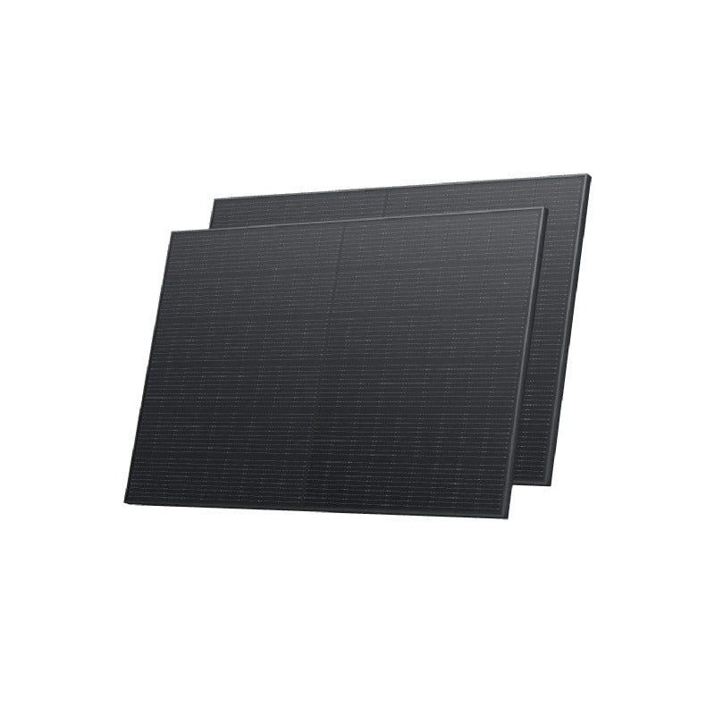 EcoFlow 400W Rigid Solar Panel 23% Conversion Rate (2 pcs Total 800W)