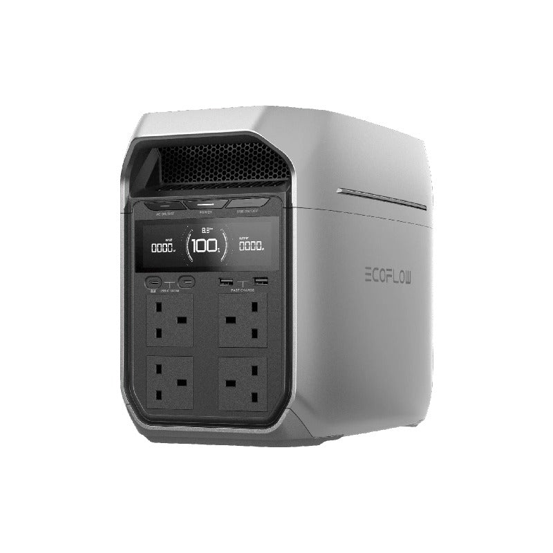 إيكو فلو DELTA 3 Plus محطة طاقة محمولة (1024Wh / 1800W) بقدرة اندفاعية 3600W