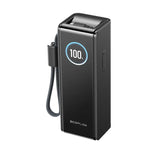 EcoFlow RAPID Power Bank (25,000mAh, 170W, 100W Built-In and Retractable Cables) - Black
