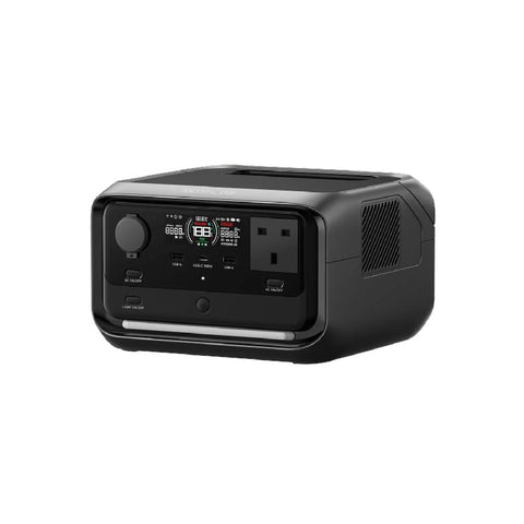 إيكو فلو، محطة طاقة محمولة ريفر 3 بلس بسعة 286Wh مع خرج 600W، تقنية X-Boost بقدرة 1200W ودعم UPS