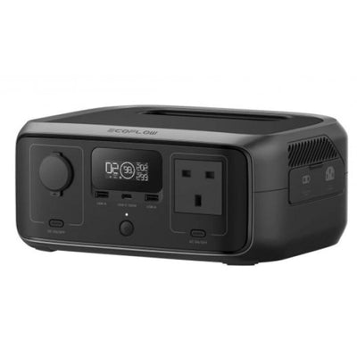 EcoFlow RIVER 3 Portable Power Station 245Wh with 300W Output, X-Boost 600W & Fast Charging