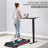 جهاز مشي Egofit ComfortDeck M2T بتقنية التعليق – قابل للطي  – رمادي