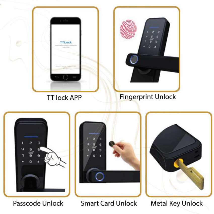 Elite Smart Lock EL400 – Advanced Biometric Door Lock For Home & Office Security