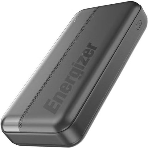 Energizer power bank on a white background