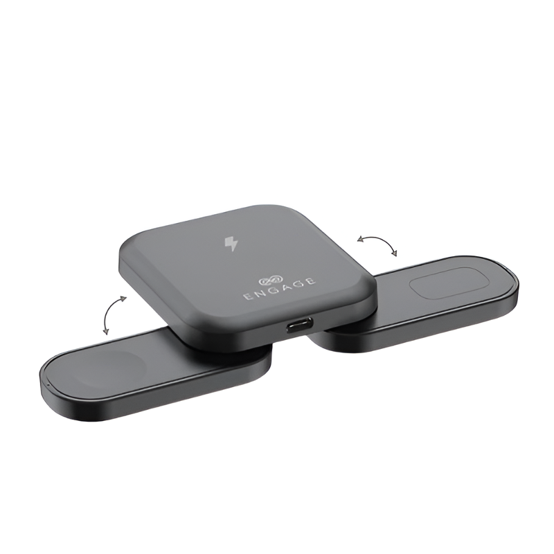 Engage, Foldable Magnetic 3-in-1 Wireless Charger