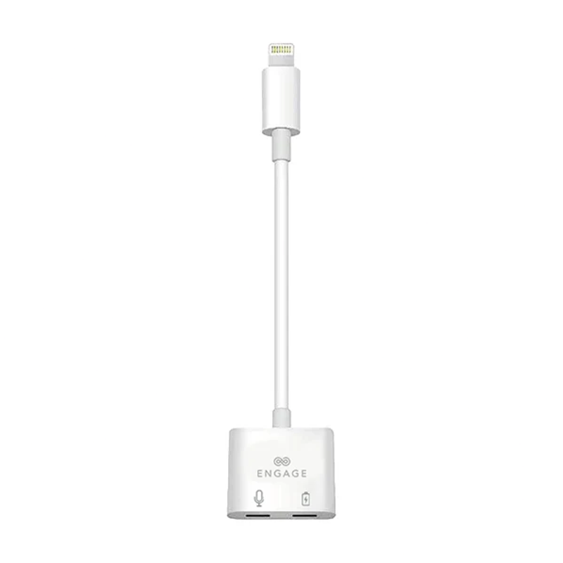 Engage, Lightning To Dual Lightning Adapter Cable (Charge + Audio)