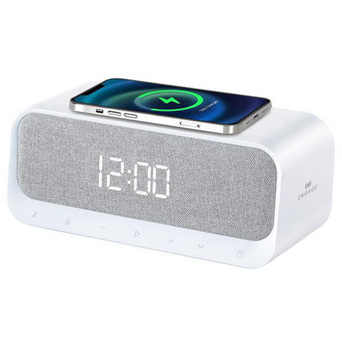 Engage, Multifunctional Bluetooth Speaker with Digital Alarm Clock