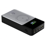 Engage, Power Bank (25000 mAh) – Dual Wireless Charging, 3 USB-C, 1 USB-A