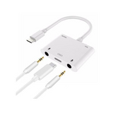 Engage, USB-C to Dual 3.5 mm Audio + Charging Adapter