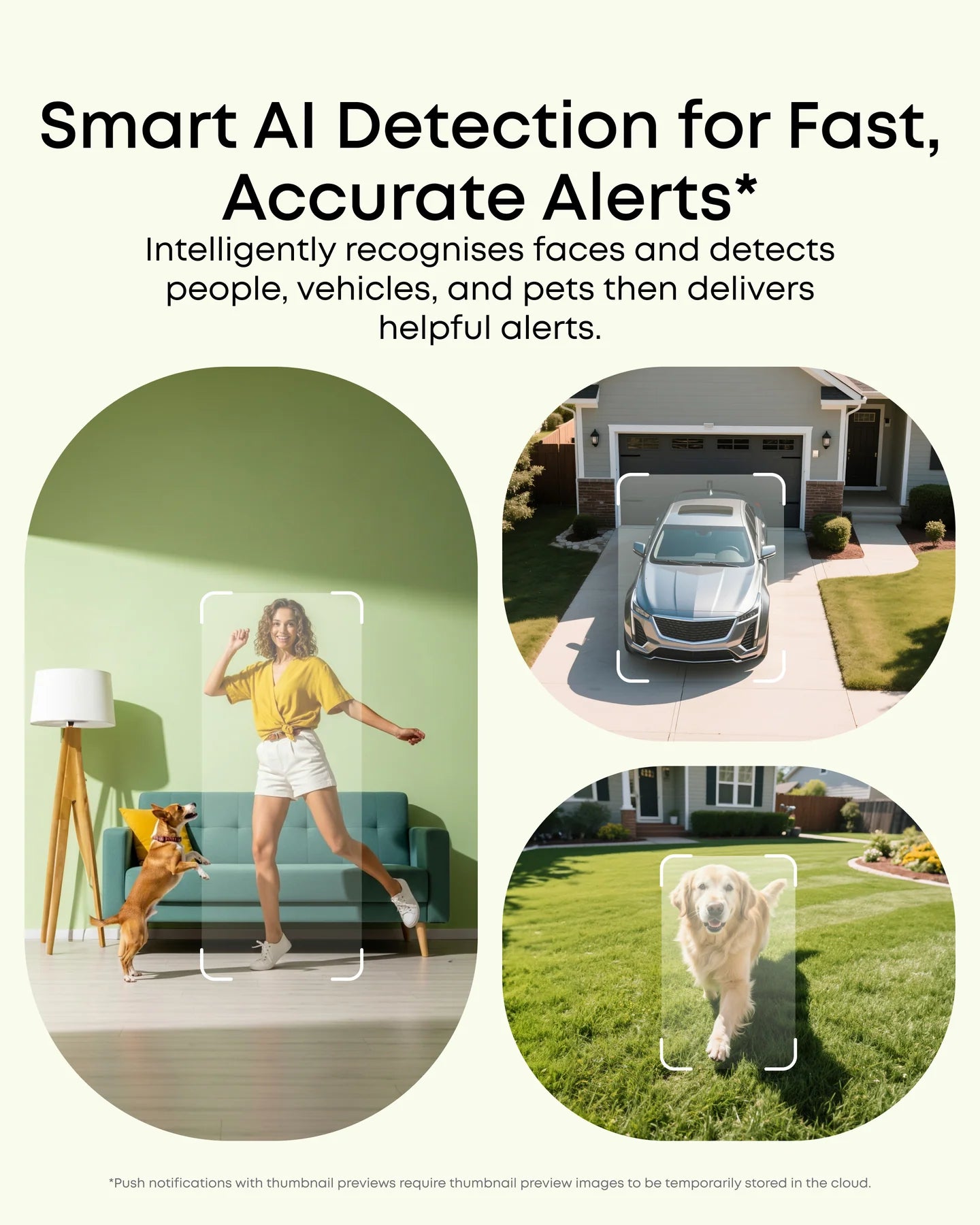 مجموعة يوفيكام سي 35 ، 2 كاميرا مع قاعدة منزلية صغيرة-1080 بكسل ، كشف الذكاء الاصطناعي ، رؤية ليلية ملونة ، تخزين قابل للتوسيع 1 تيرابايت ، أبيض