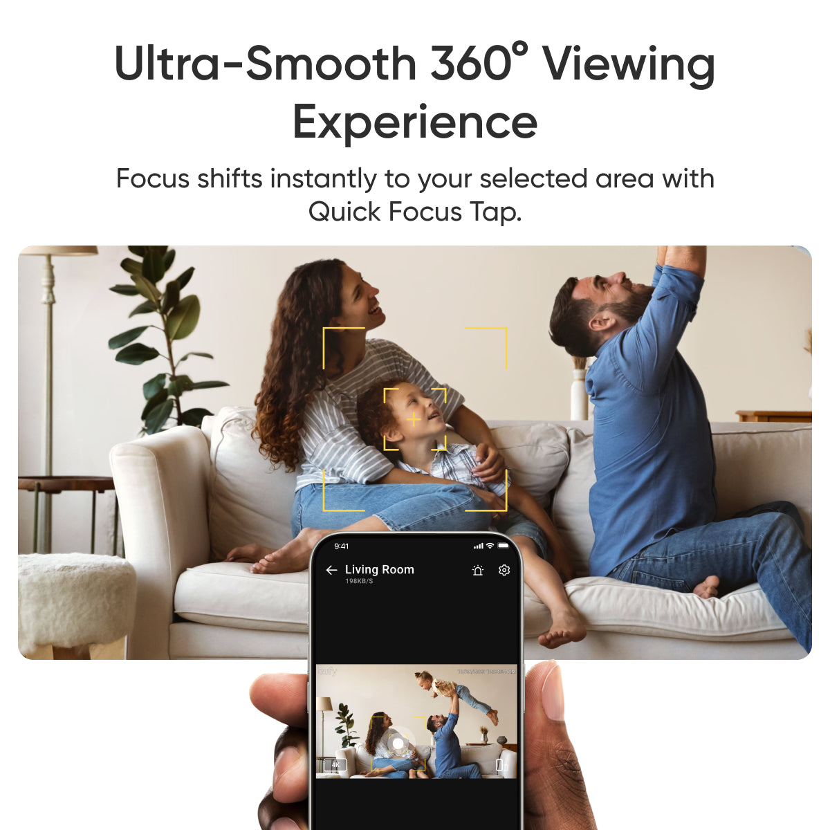 Eufy Indoor Camera E30 – 4K Ultra HD, AI Smart Tracking, 360° Pan, Color Night Vision