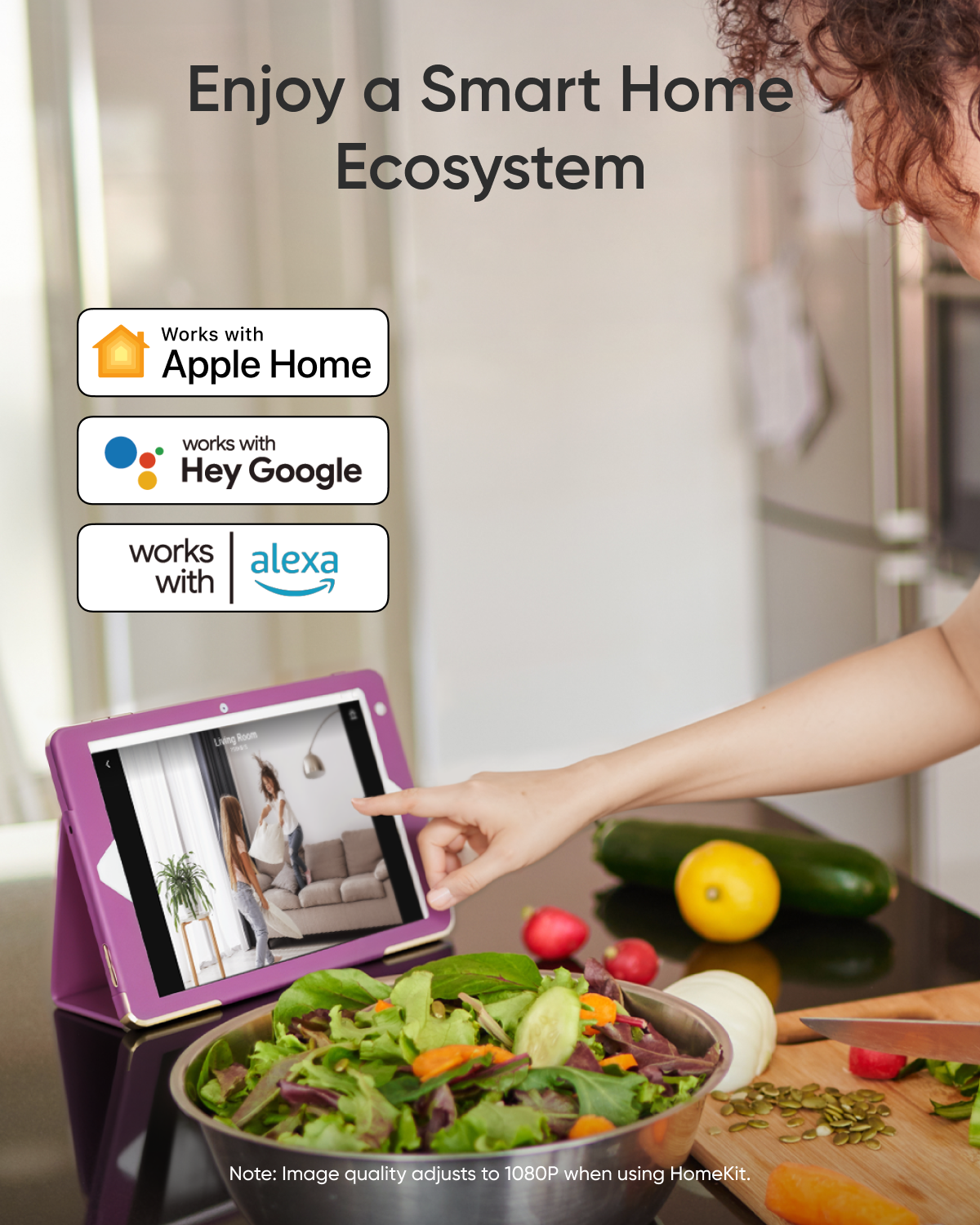 Eufy Indoor Camera E30 – 4K Ultra HD, AI Smart Tracking, 360° Pan, Color Night Vision