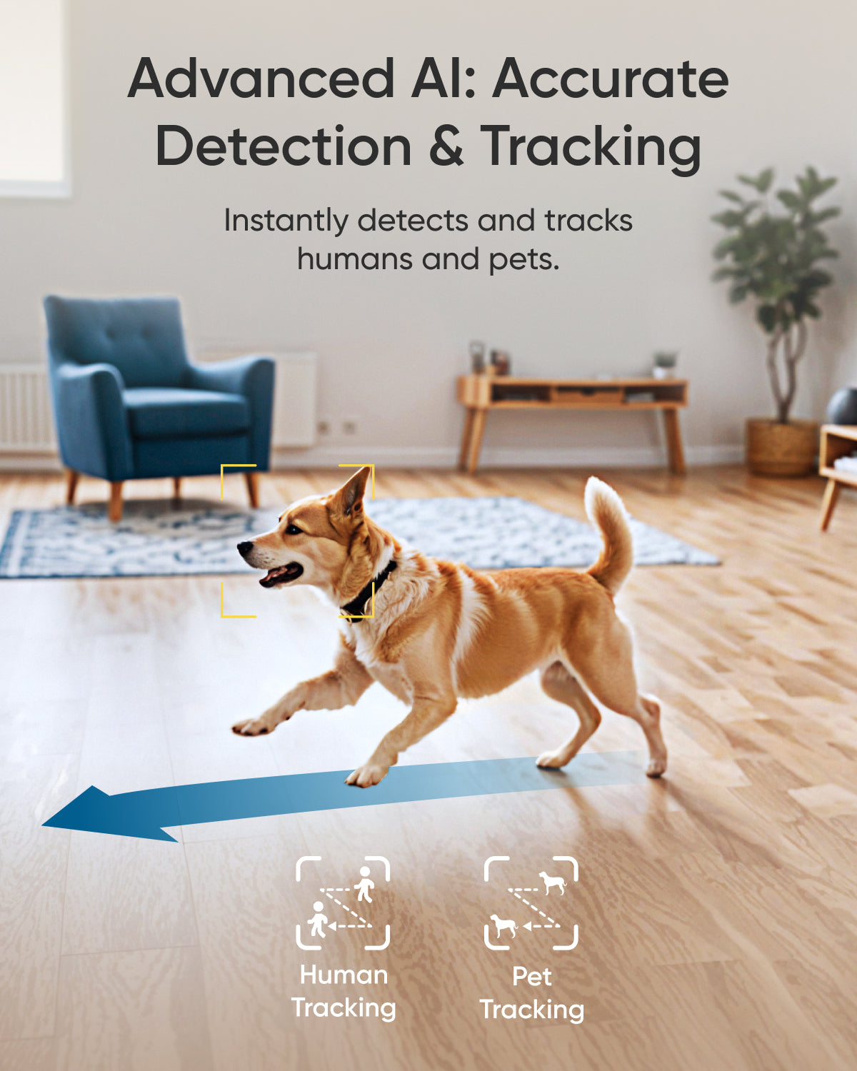 Eufy Indoor Camera E30 – 4K Ultra HD, AI Smart Tracking, 360° Pan, Color Night Vision