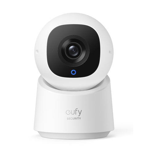 Eufy Security Indoor Cam C220 – 2K Resolution, AI Human Detection, 360° Pan & Tilt, White