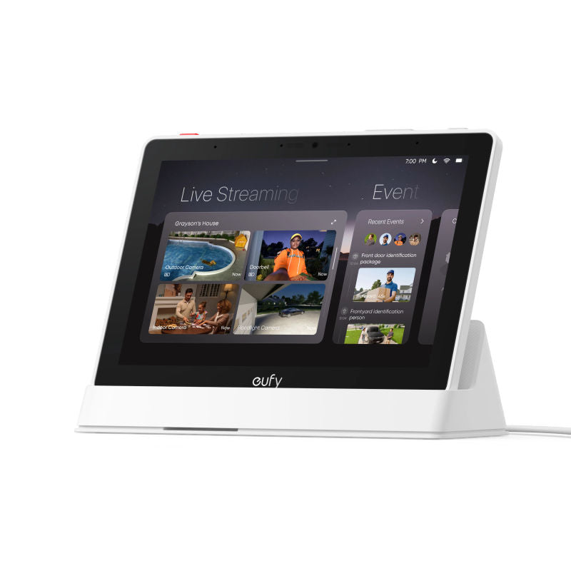 Eufy Smart Display E10 – 8" Touchscreen Security Monitor, Multi-Camera View, Local Playback