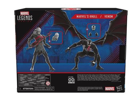 Hasbro F3466, Marvel Legends Series 60th Anniversary, Knull and Venom, 2-Pack