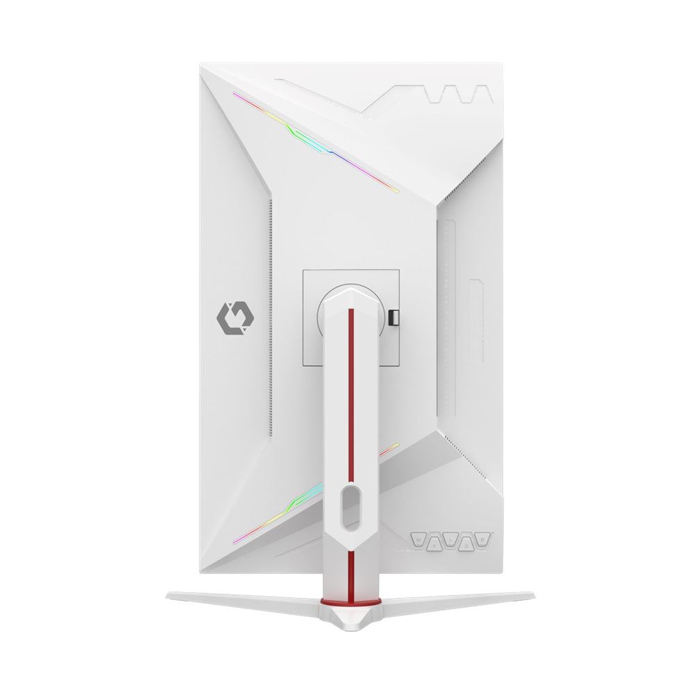شاشة ألعاب GAMEON Artic Pro Series مقاس 24 بوصة، FHD، 180 هرتز، MPRT 0.5 مللي ثانية، IPS سريعة - بيضاء