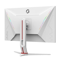 شاشة ألعاب GAMEON Artic Pro Series مقاس 27 بوصة، FHD، 180 هرتز، MPRT 0.5 مللي ثانية، شاشة IPS سريعة - بيضاء