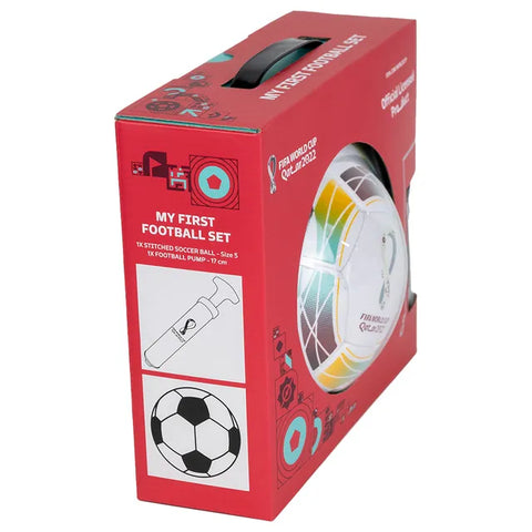 FIFA 200104, Football Gift Set - Size 5 Ball With 17 cm Pump