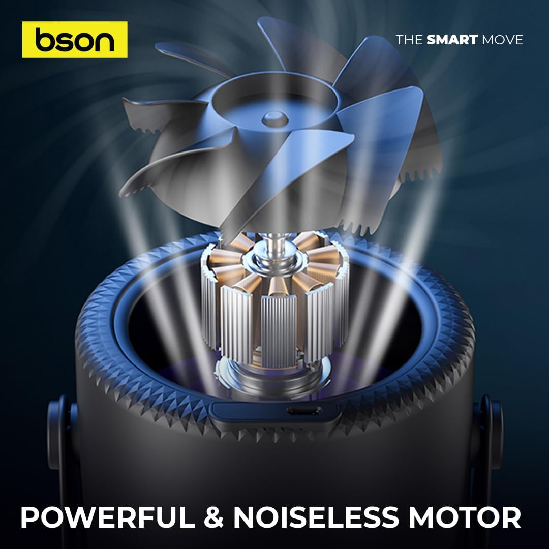 BSON HALO Breeze desktop fan - Bson Halo Breeze Desktop Fan, 2 in 1 Cooling Fan & Atmosphere Night Light, Silent Operation with 5 Wind Speed Settings, LED Digital Display Screen, & 360° Rotation, Supports Wall Mounting & Hanging