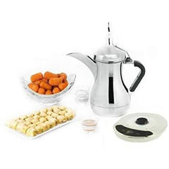 Orca 1000Watts, Dallah Arabian Coffee Maker, Silver - FT-AL-168