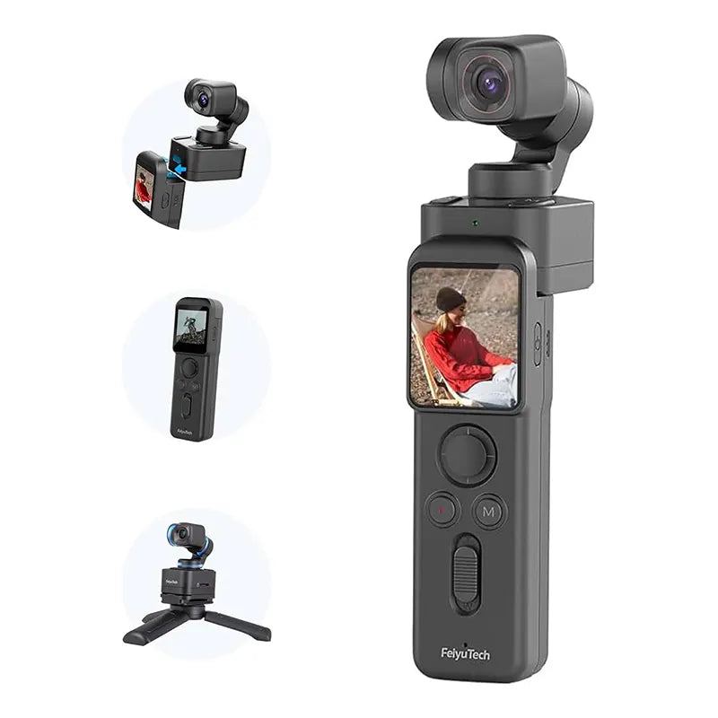 Feiyu Pocket 3 Stabilized Camera Kit - Black