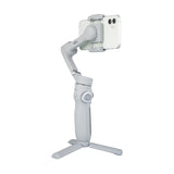 فييو حامل جيمبال محمول باليد في بي 4  ثلاثي المحاور للهواتف الذكية - رمادي فاتح