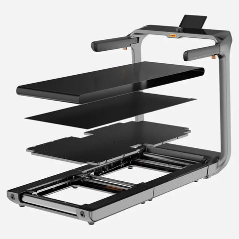 Folded Treadmill X218 with Max Speed 18 km/h, 1.75 HP Brushless Motor, Side Armrest-  مشاية رياضية كينج سميث موديل X218 قابلة للطي - متجر بيعه الاجهزة الالكترونية الكويت