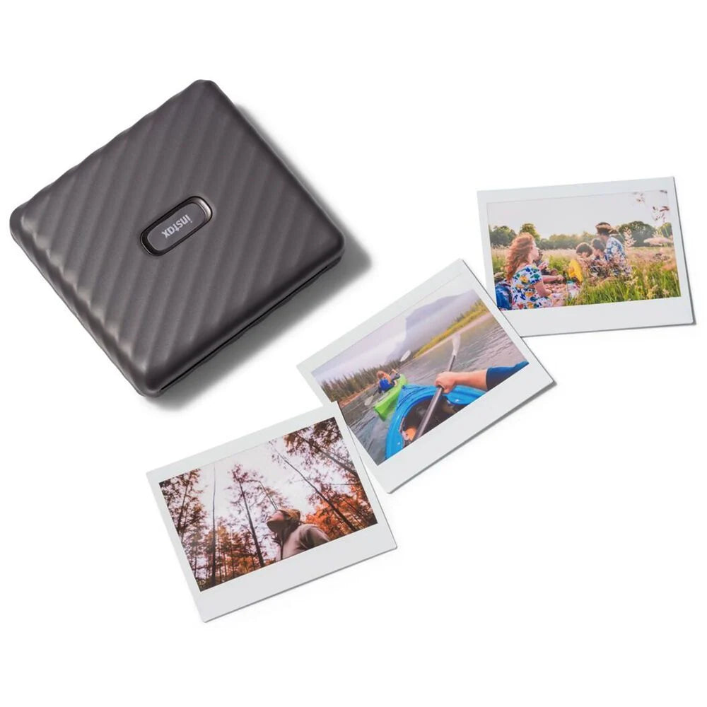 Fujifilm Instax Link Wide Smartphone Printer - Mocha Gray